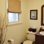 custom roman shades by Rosen Interiors