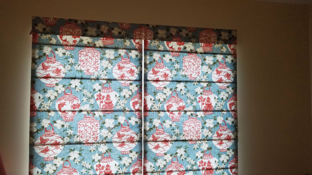 drapes with light filtering through