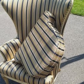 Before Reupholstering a Fan Chair